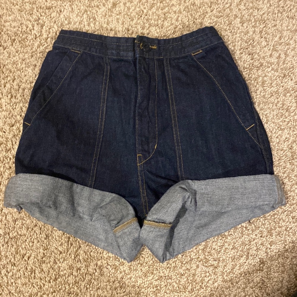 UNIQLO denim shorts XS 24-25 inch waist